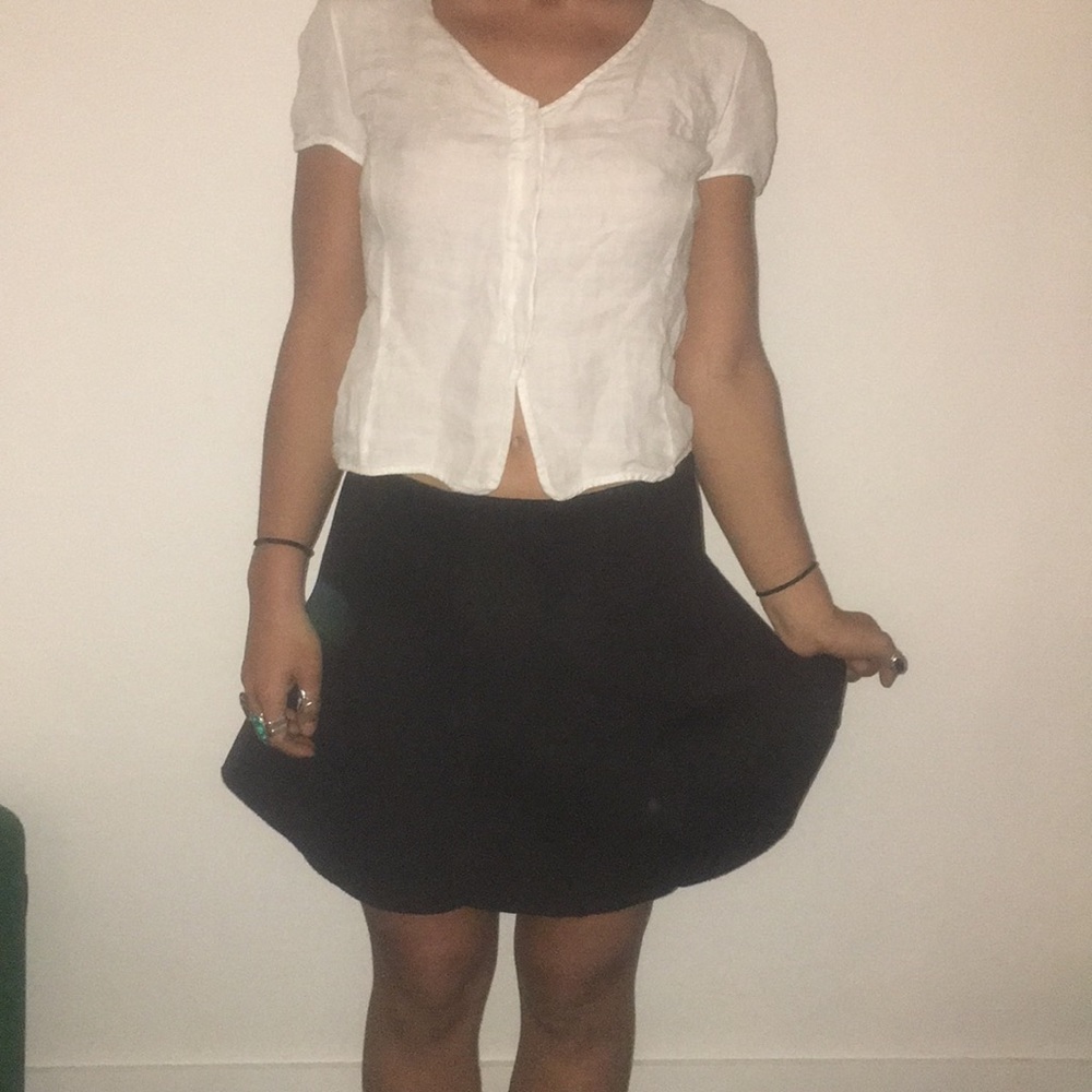 Black skirt